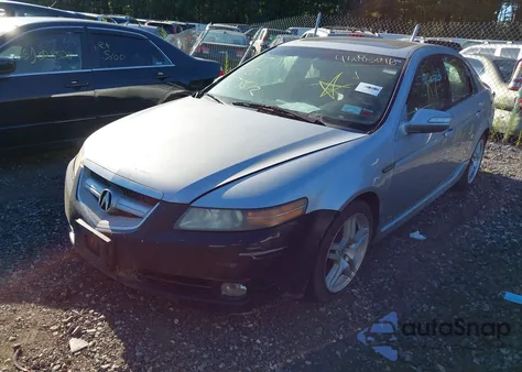 2007 Acura Tl 3.2 из США, поврежденный, VIN 19UUA66207A036836